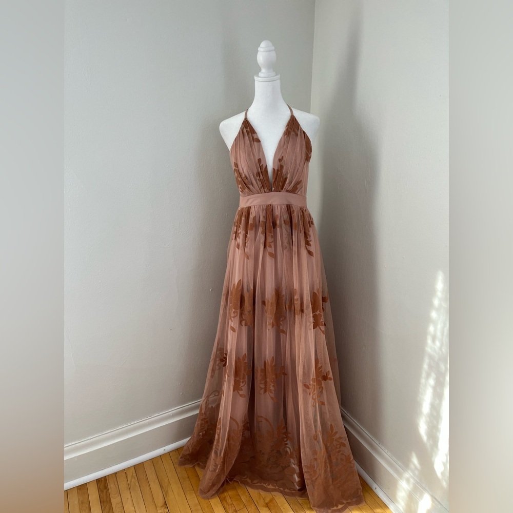 Luxxel Mauve size medium maxi dress